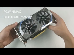 GTX 1060 3 Go 5 Go 6 Go Mémoire Jeux Cartes graphiques 192 bits 400 W Fan 6 épingles