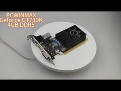 PCWINAMX GeForce GT 730K 4GB DDR5 64 bits GPU à faible profil    VGA, HD, sorties DVI pour les constructions compactes