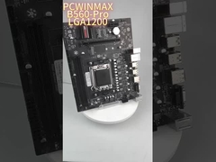 PCWINMAX B560-Pro carte mère DDR4 LGA1200 Performance fiable pour les processeurs Intel de 10e et 11e génération
