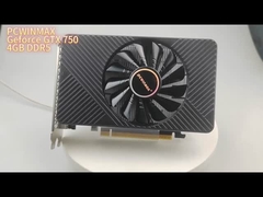 Carte graphique GTX 750 4 Go DDR5 128 bits avec un seul ventilateur Performance efficace pour les jeux et les médias multimédias