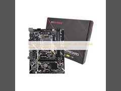 Plaque mère de bureau Intel H410 DDR4 LGA 1200 Double canal de mémoire Capacité 32 Go