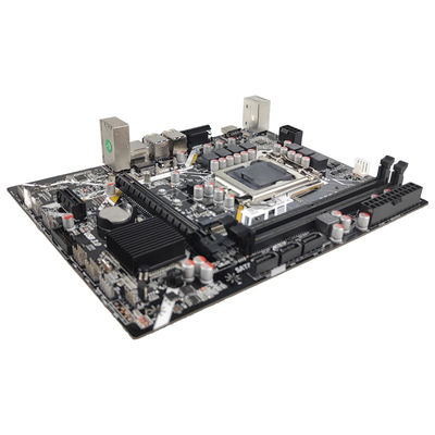 PCWINMAX H410 Chipset LGA 1200 Micro-ATX carte mère DDR4 Prend en charge le 10ème et 11ème génération Core i3/i5/i7, pour les ordinateurs de bureau et de bureau, commande en vrac