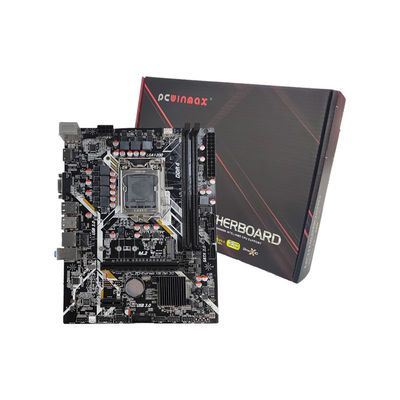 PCWINMAX H410 carte mère de bureau LGA 1200 DDR4 double canal de mémoire 64 Go Capacité H410 carte mère Support OEM ODM