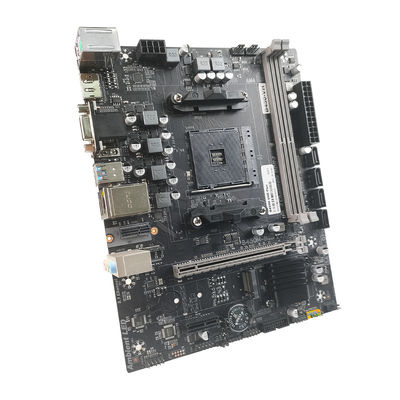 PCWINMAX B450M AM4 MicroATX DDR4 M.2 B450 Chipset VGA HD DP carte mère pour ordinateur de bureau