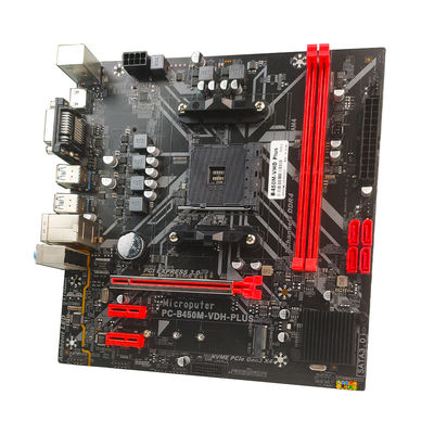 PCWINMAX B450M Plus Socket AM4 carte mère Micro ATX DDR4 M.2 HD Sortie VGA B450
