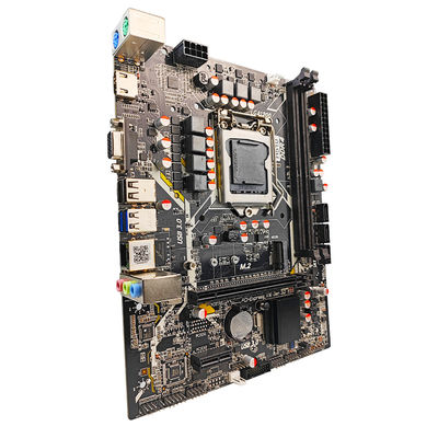 PCWINMAX Nouveau H510 LGA1200 DDR4 Micro ATX Support de la carte mère 10e 11e génération Processeurs OEM ODM Logo personnalisé en gros