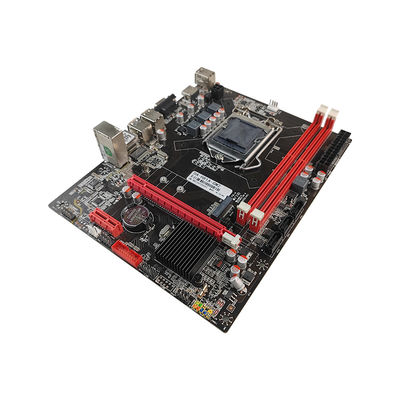 PCWINMAX Carte mère H81 Chipset LGA1150 Micro ATX Support CPU 4ème génération i3/i5/i7 DDR3 1333/1600MHz Dual Channel Max 16 Go Carte mère OEM stable pour PC de bureau/professionnel