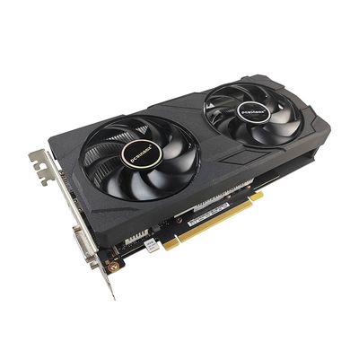 Carte graphique PCWINMAX Geforce RTX 2060 6GB GDDR6 192Bit 1680MHz GPU de jeu à double ventilateur avec HD/DP/DVI pour ordinateurs de bureau