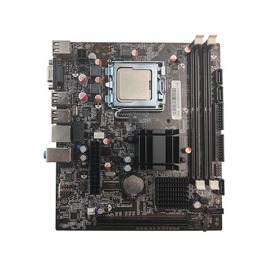 PCWINMAX G31 Micro ATX Socket LGA775 DDR2 Max carte mère de bureau de 4 Go avec ensemble de processeurs de la série E5