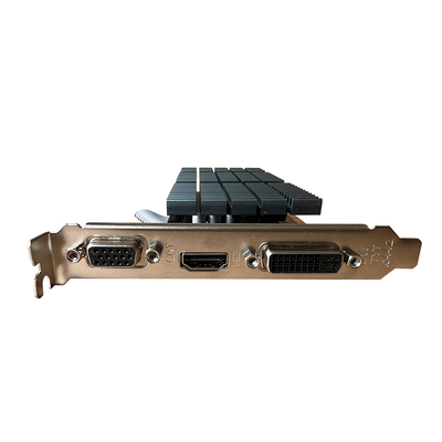 PCWINMAX Graphics Card GT 730 2GB GDDR5 64Bit Low Profile Passive Cooling GPU with I/O Brackets OEM/ODM for Silent HTPC & Office PCs