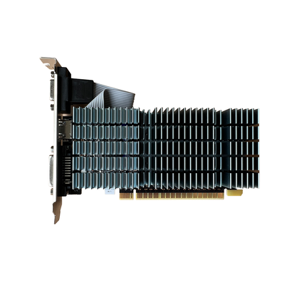 PCWINMAX GT 730 2GB GDDR5 Carte graphique silencieuse refroidissement passif GPU à faible profil pour les projets SFF PC HTPC & OEM