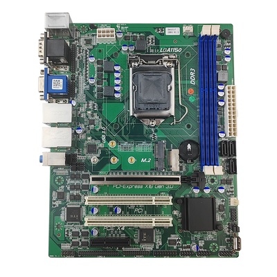 PCWINMAX PCWINMAX GB85 LGA1150 carte mère DDR3 avec deux ports COM, des fentes d'expansion PCI M.2 et un réseau local gigabit pour PC industriel